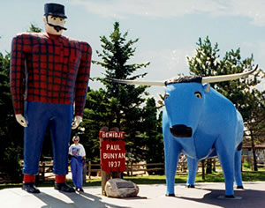 Paul Bunyan and Babe